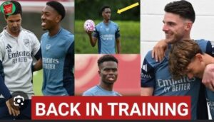 BREAKING NEWS: Arsenal player made a shocking return from injury faster than expected- He was to be out for the rest of the season